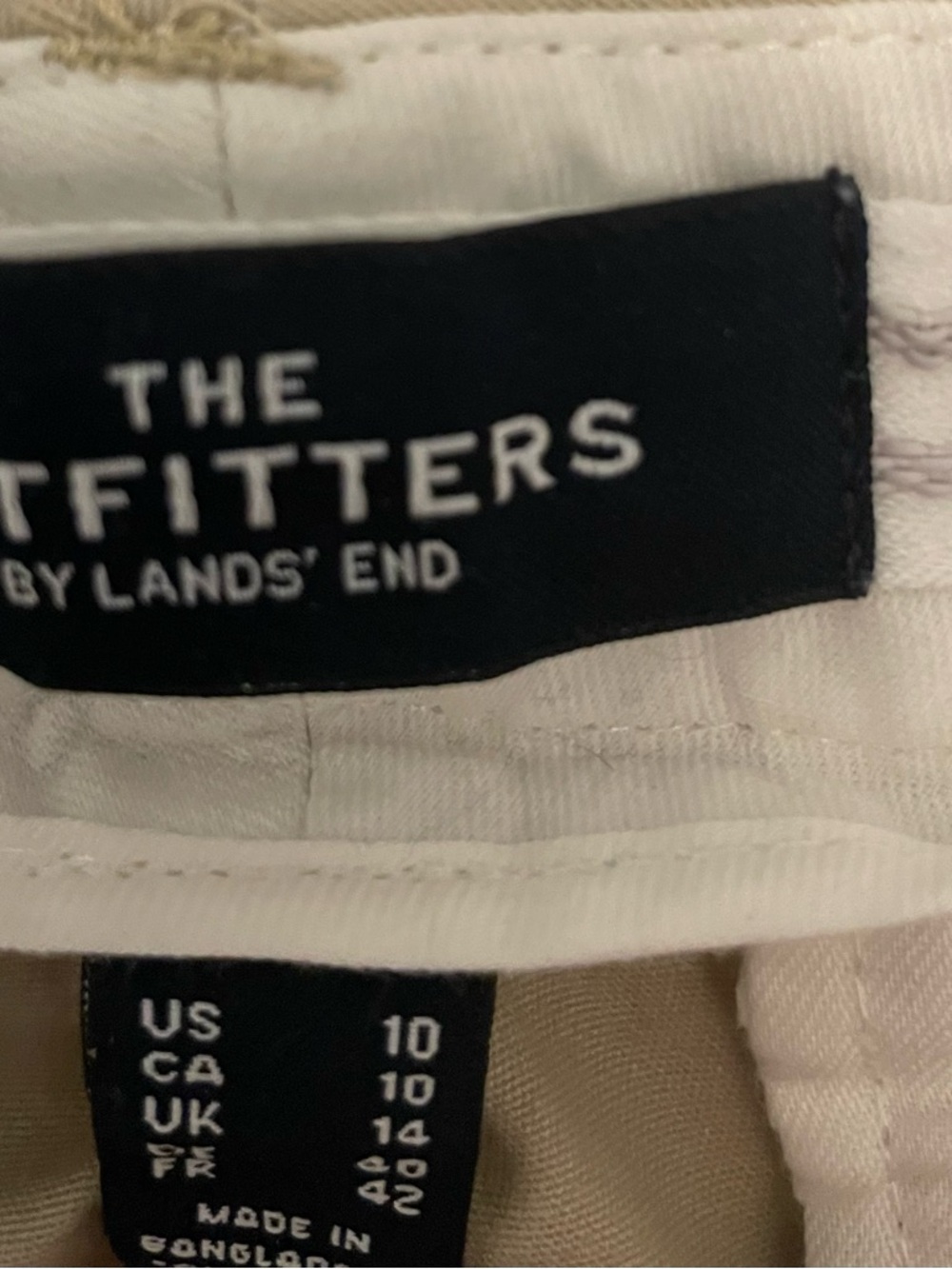 The Outfitters by Land’s End Khaki Pants EUC - Picture 4 of 5